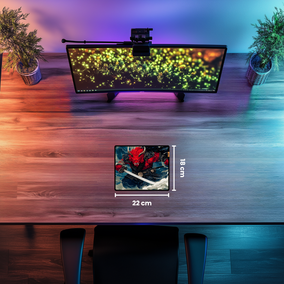 Japon Oni (2)- Mouse Pad & Masa Matı