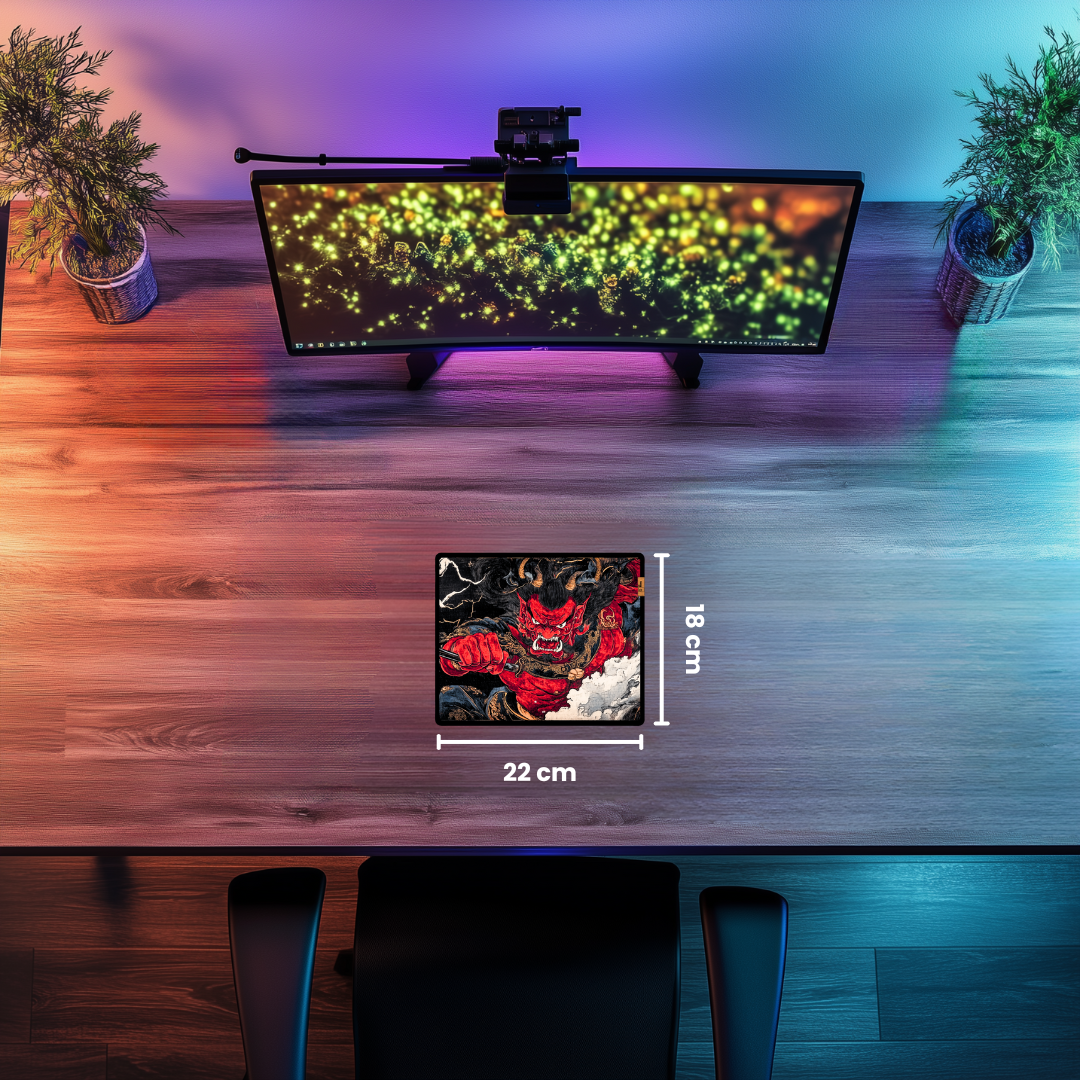 Japon Oni - Mouse Pad & Masa Matı