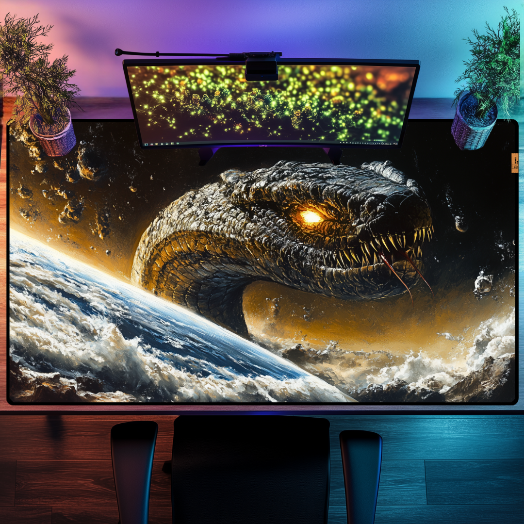 Jörmungandr - Mouse Pad & Masa Matı