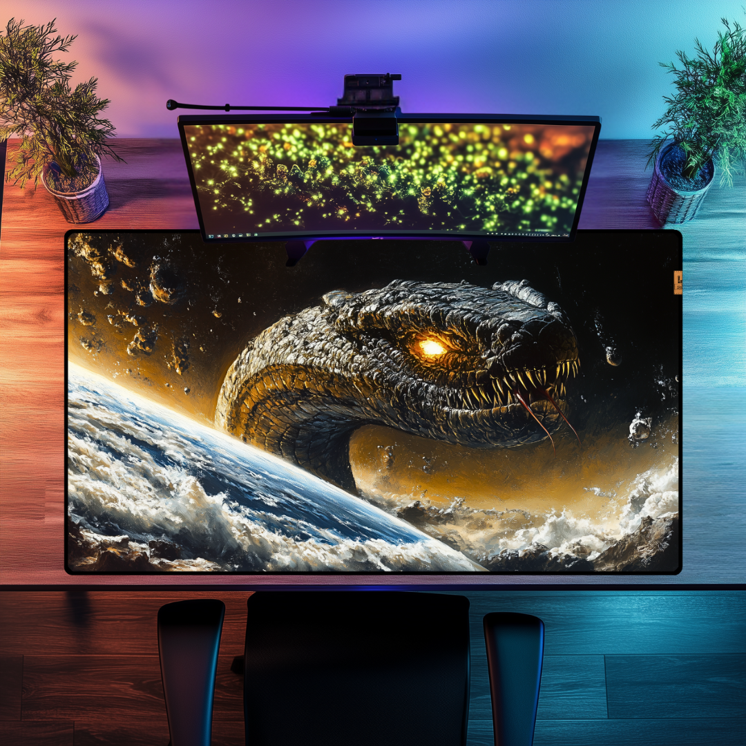 Jörmungandr - Mouse Pad & Masa Matı