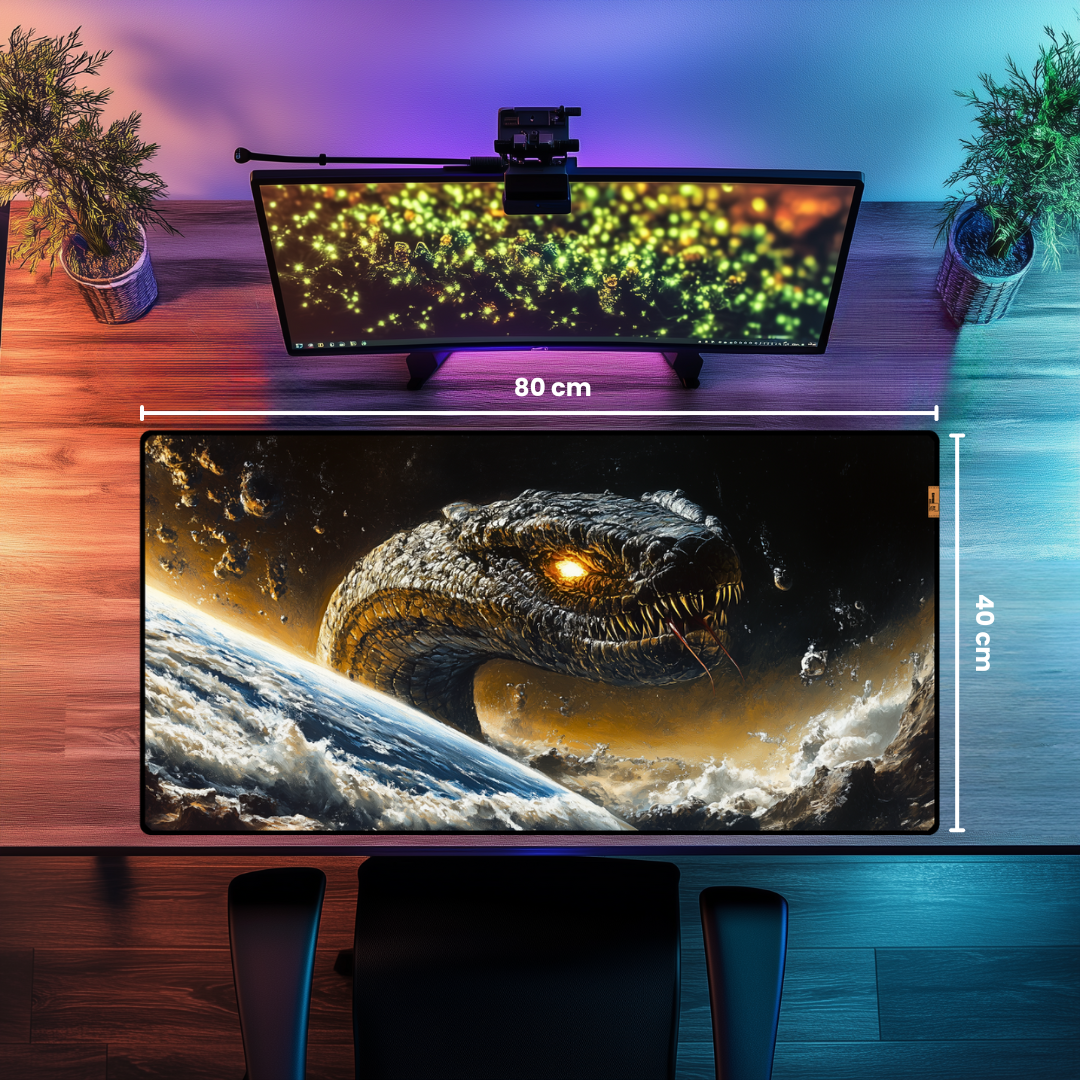 Jörmungandr - Mouse Pad & Masa Matı