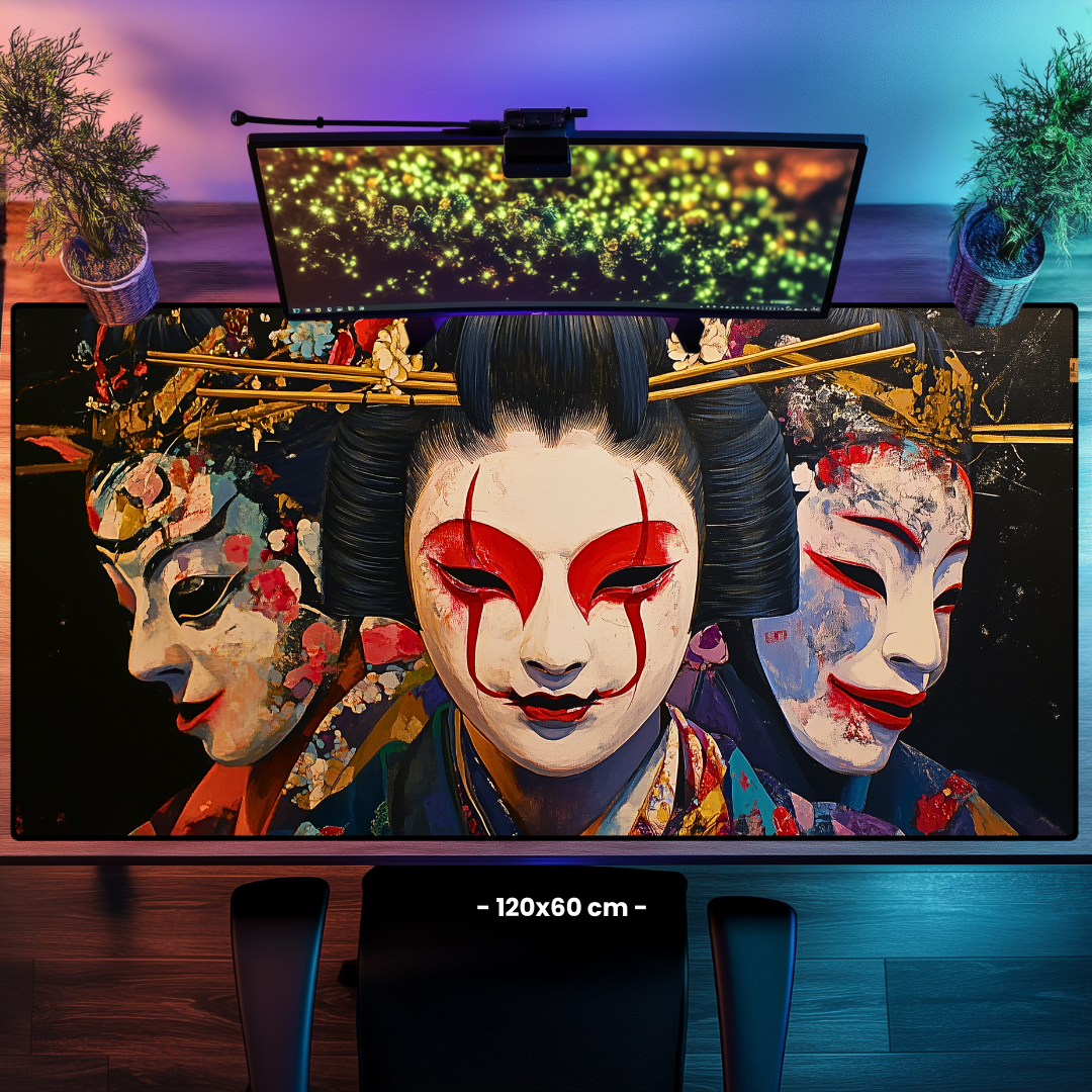 Kadın Oyuncular - Mouse Pad & Masa Matı