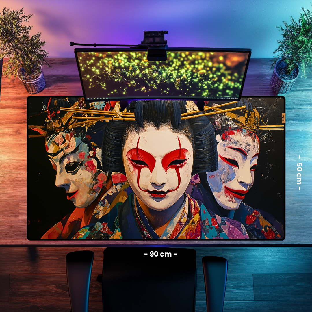 Kadın Oyuncular - Mouse Pad & Masa Matı