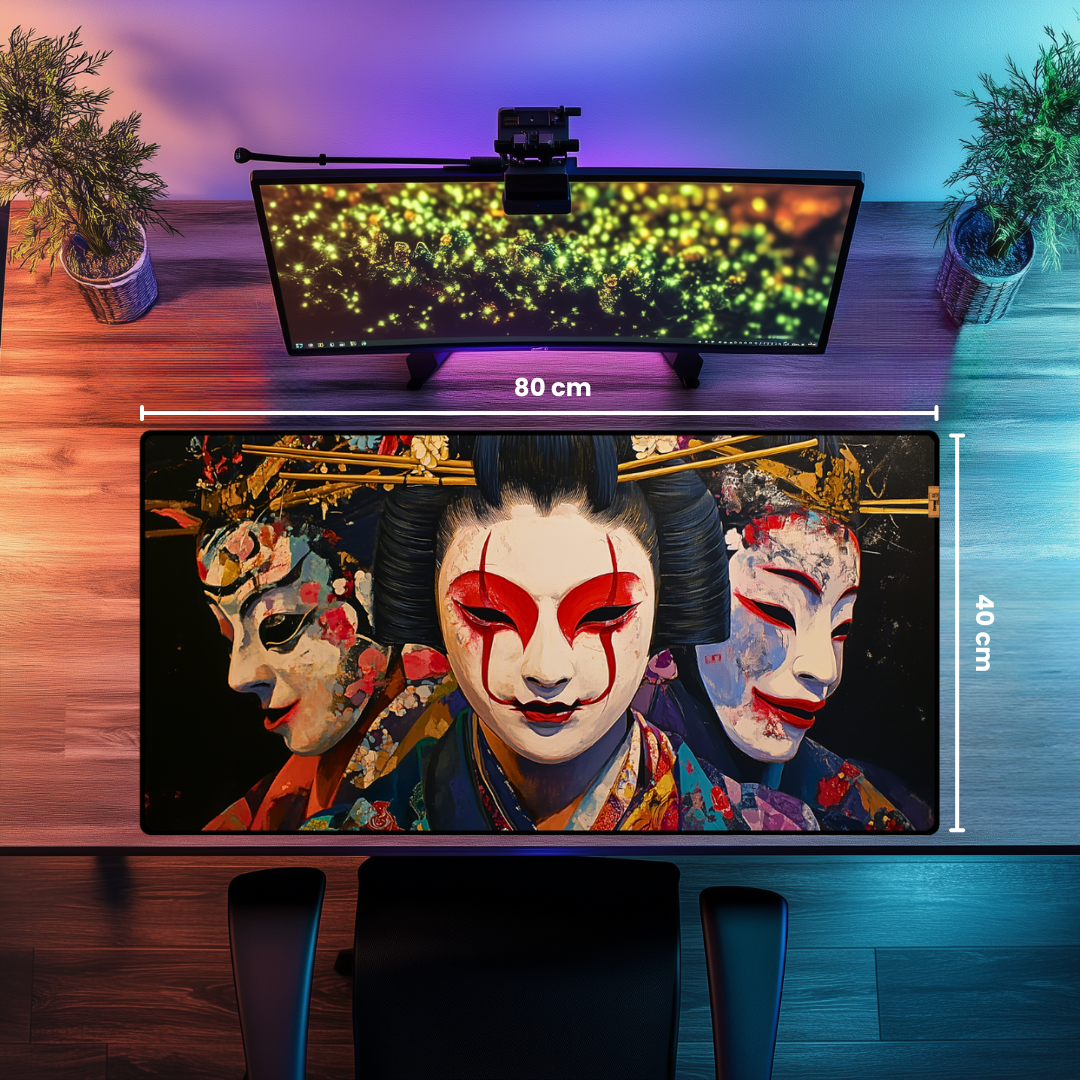Kadın Oyuncular - Mouse Pad & Masa Matı