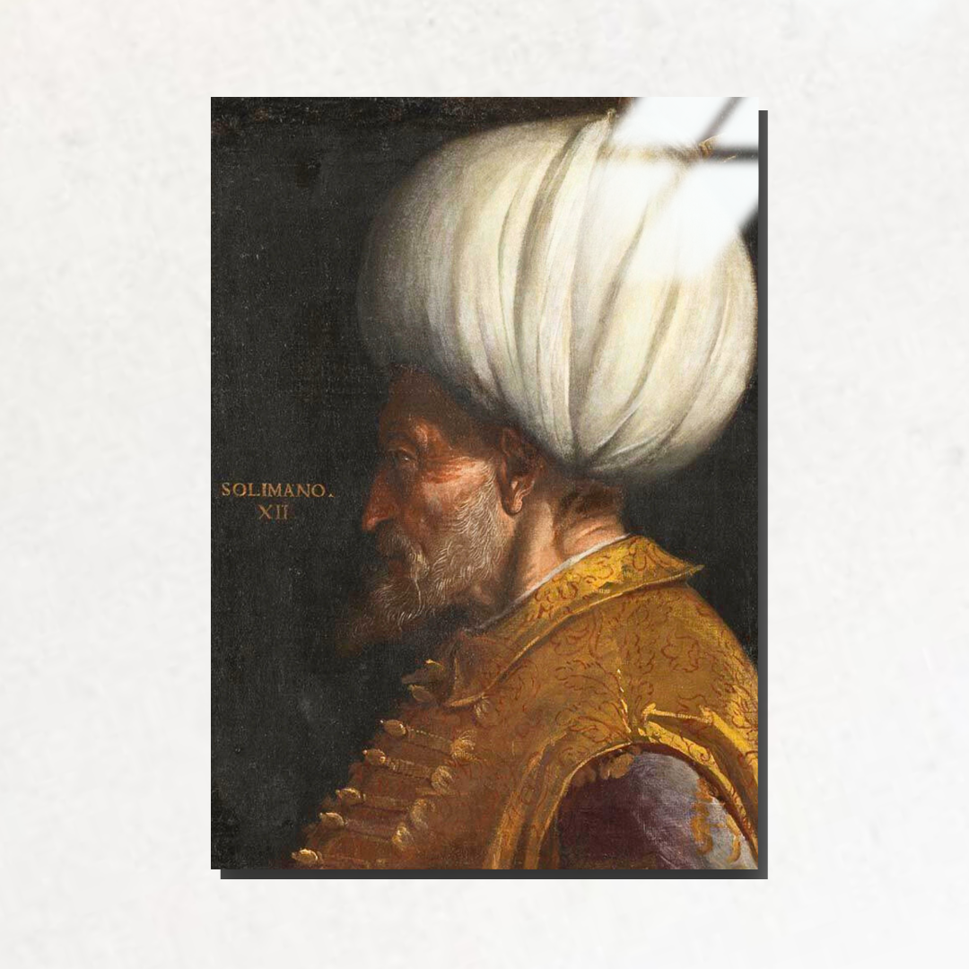 Kanuni Sultan Süleyman Han - Paolo Veronese - Metal Poster & Tablo