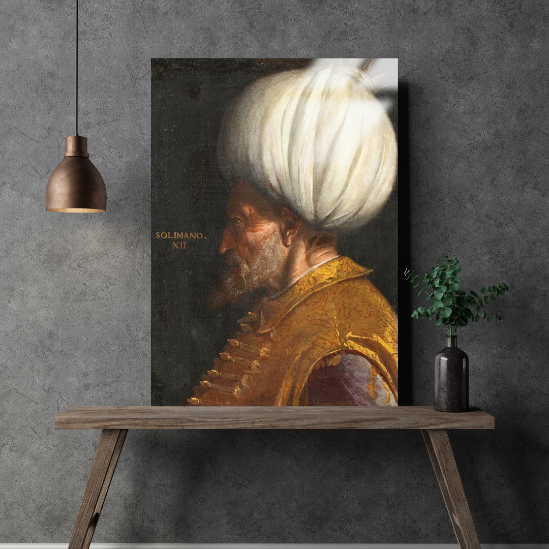Kanuni Sultan Süleyman Han - Paolo Veronese - Metal Poster & Tablo