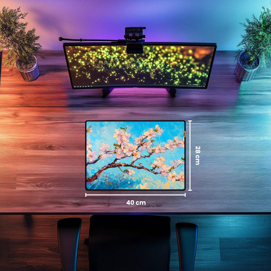 Kiraz Dalı - Mouse Pad & Masa Matı