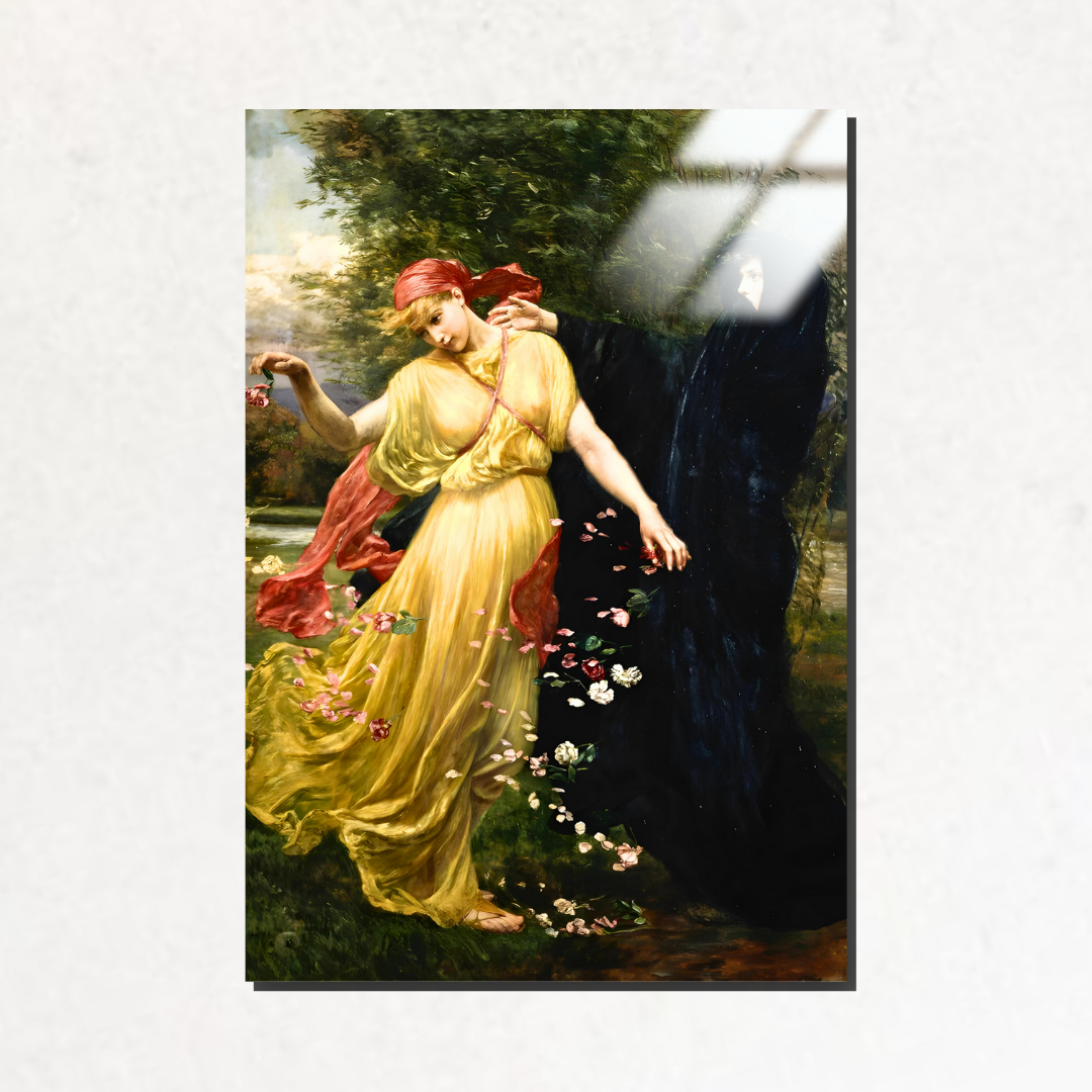 Kışın İlk Dokunuşuyla Uzaklaşan Yaz (At the First Touch of Winter Summer Fades Away) - Valentine Cameron Prinsep