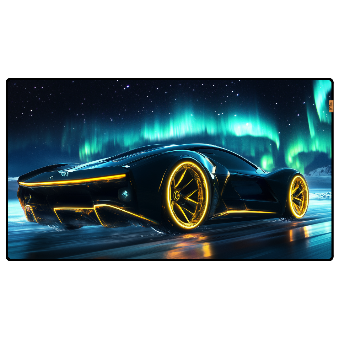 Kuzey Işıklarının Altında - Mouse Pad & Masa Matı