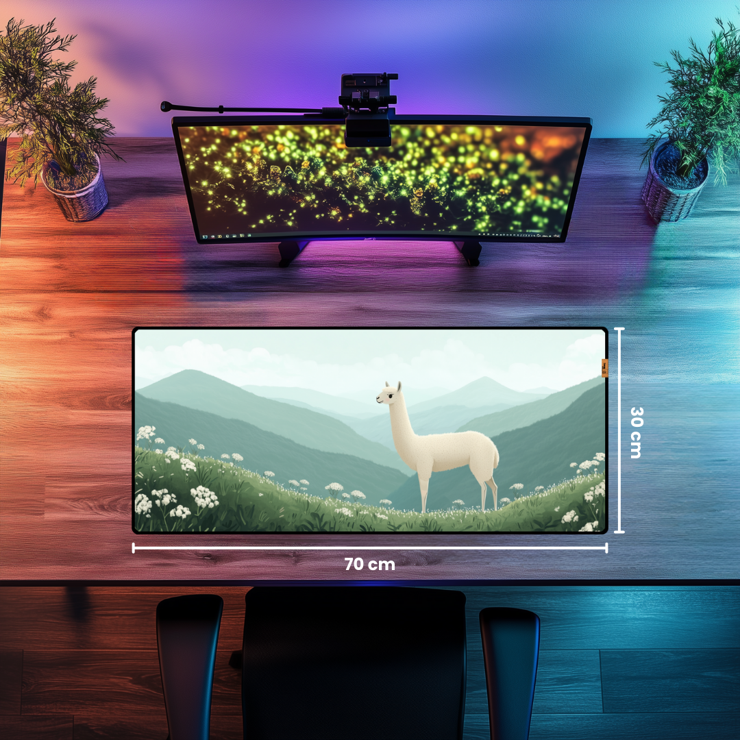 Lama - Mouse Pad & Masa Matı