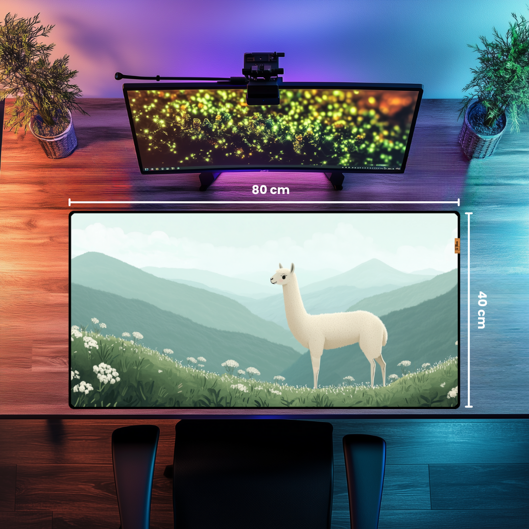 Lama - Mouse Pad & Masa Matı