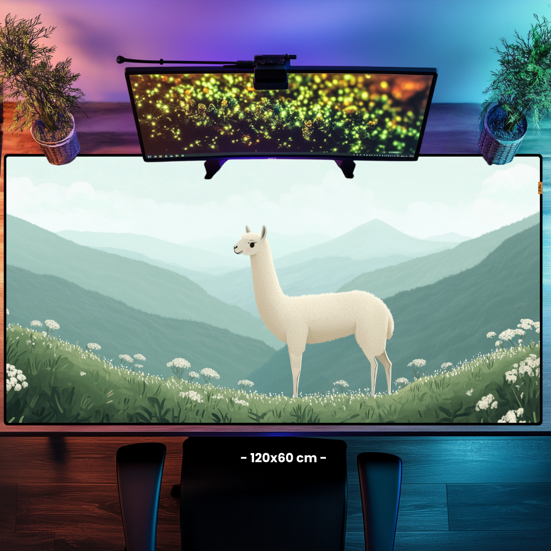 Lama - Mouse Pad & Masa Matı