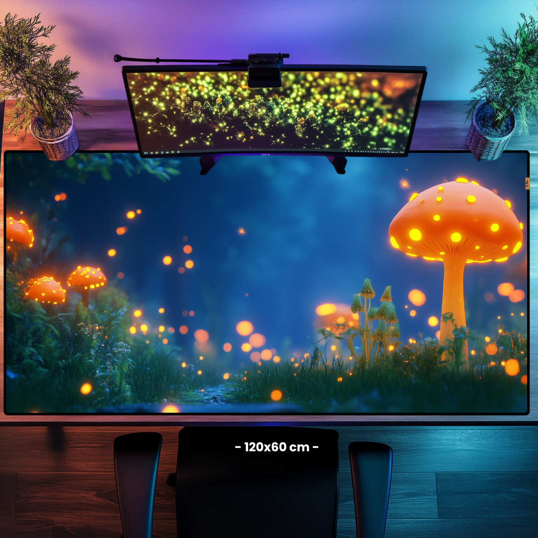 Mantarlar - Mouse Pad & Masa Matı