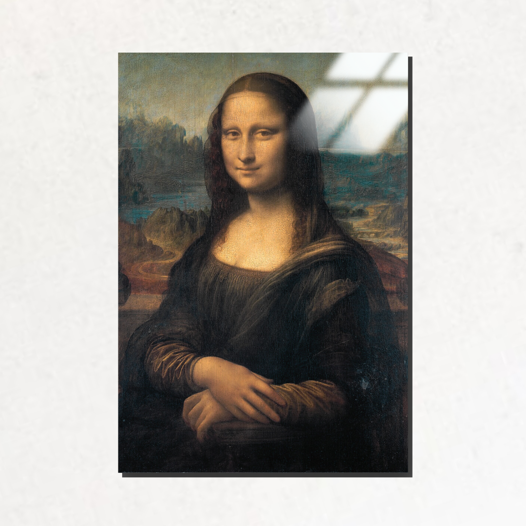 Mona Lisa - Leonardo da Vinci - Metal Poster & Tablo