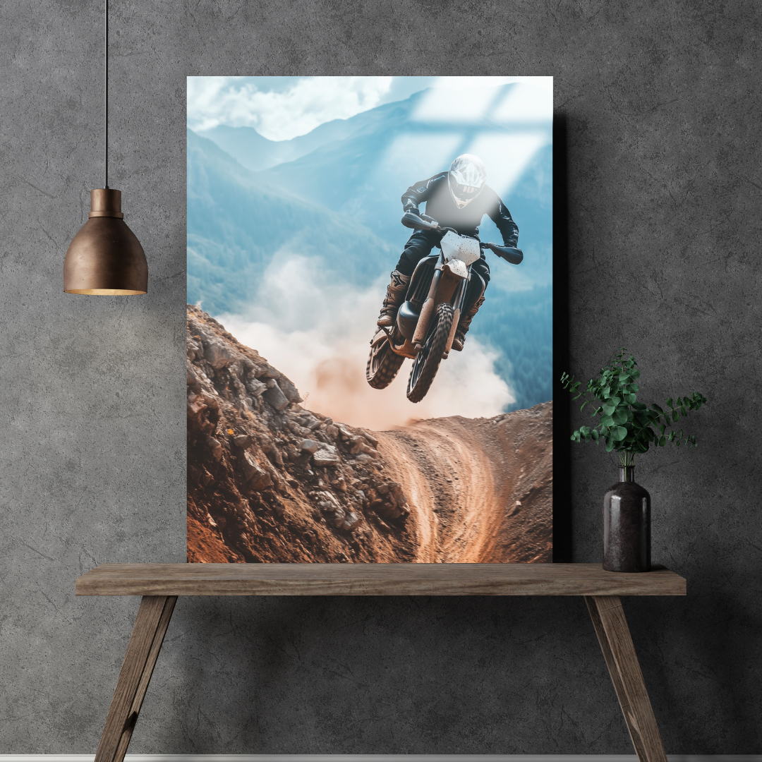 Mountain Surge - Metal Poster & Tablo