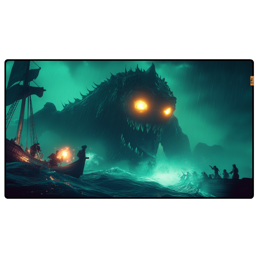 Ocean Monsters - Mouse Pad & Masa Matı