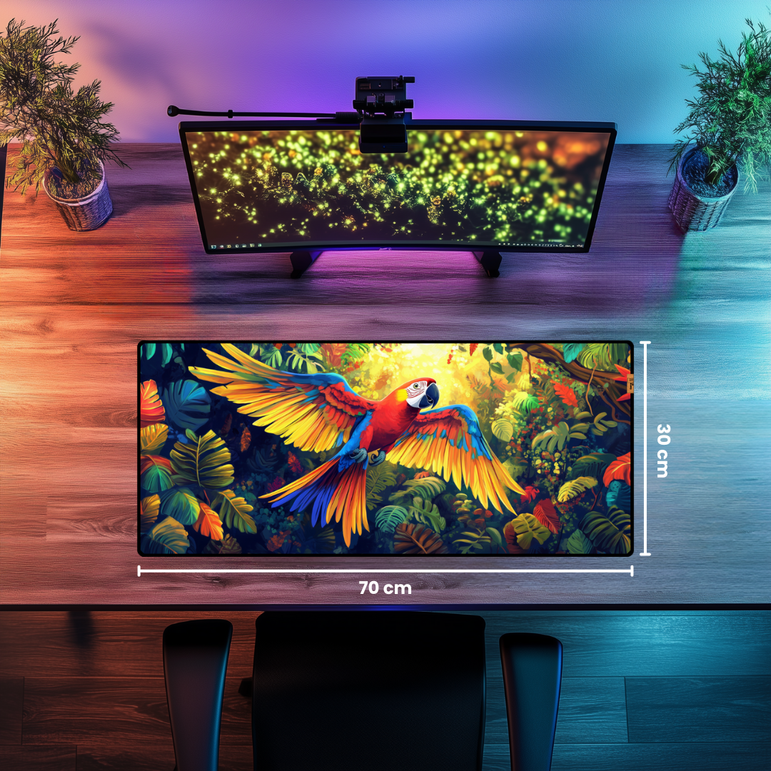 Papağan - Mouse Pad & Masa Matı