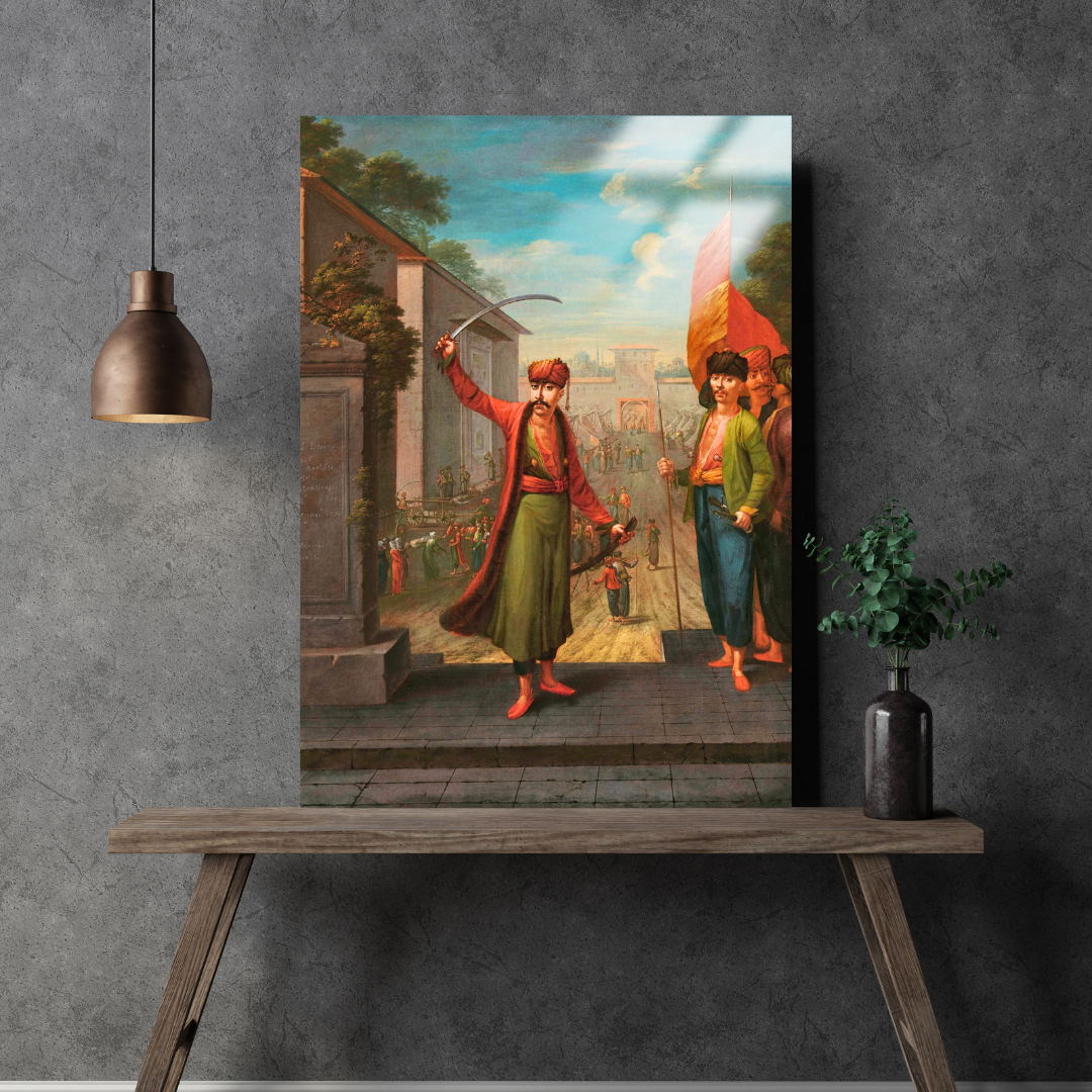Patrona Halil - Jean-Baptiste Vanmour - Metal Poster & Tablo