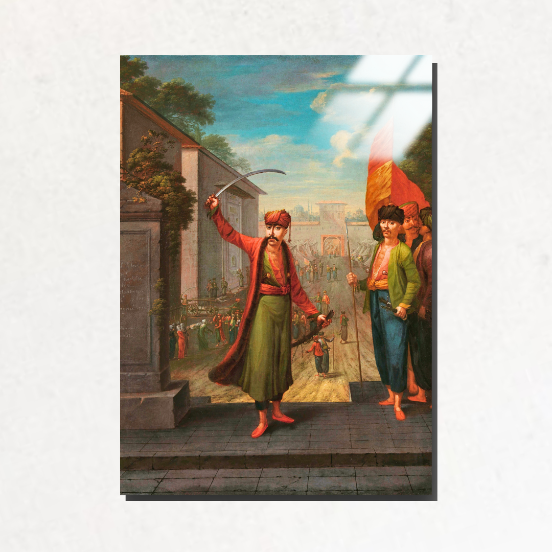 Patrona Halil - Jean-Baptiste Vanmour - Metal Poster & Tablo