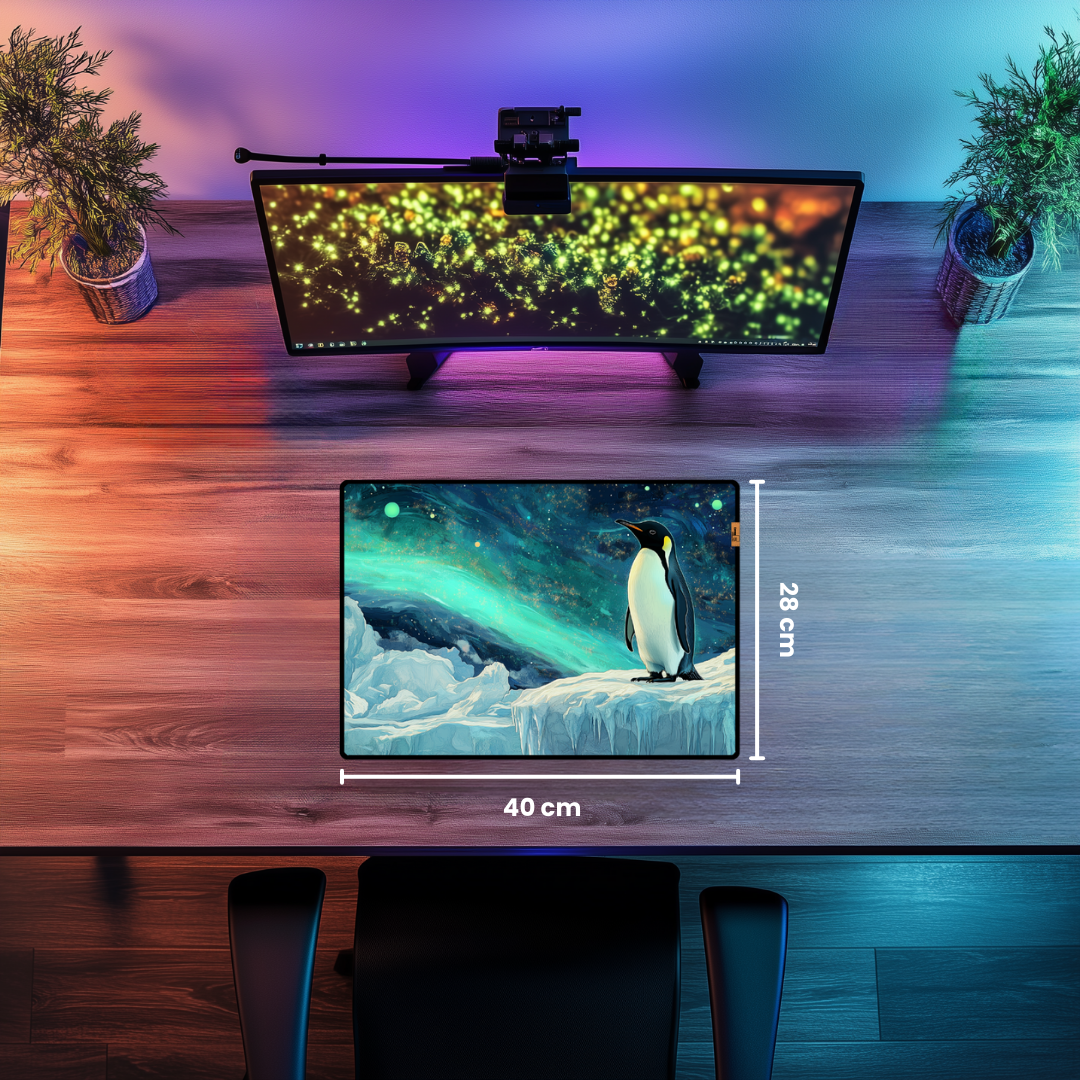 Penguen - Mouse Pad & Masa Matı