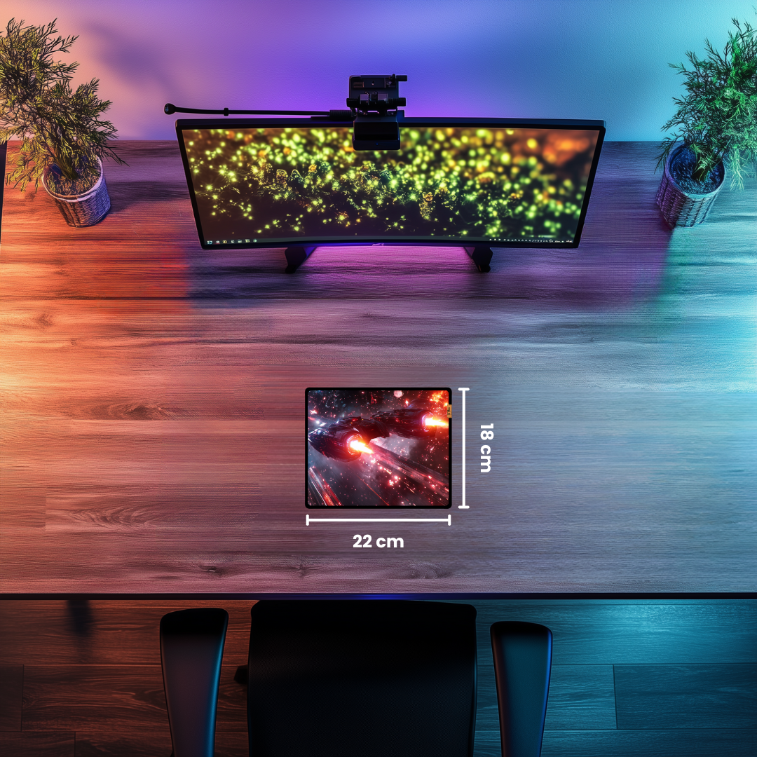 Spacecraft - Mouse Pad & Masa Matı