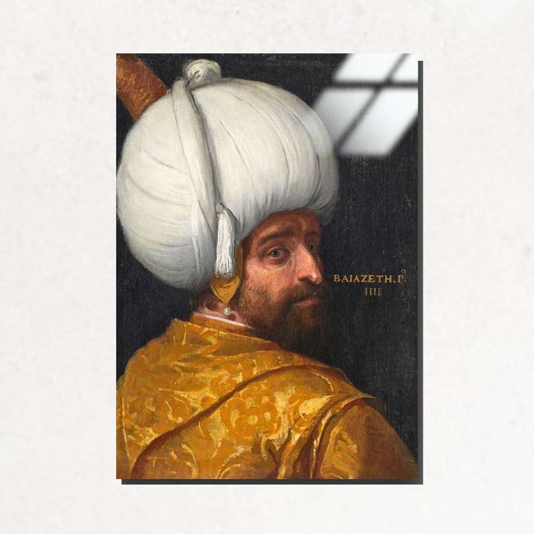 Sultan 1. Bayezid Han (Yıldırım) - Paolo Veronese - Metal Poster & Tablo