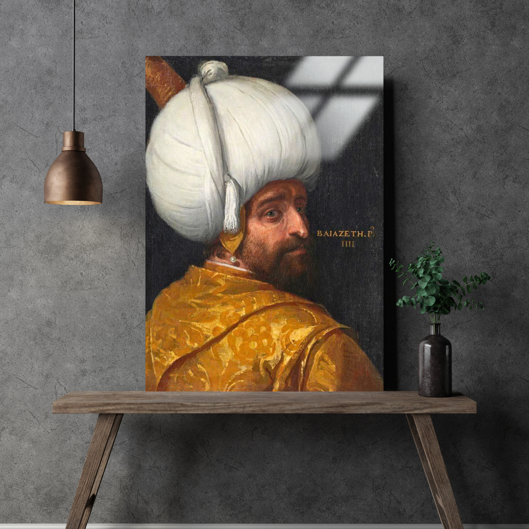 Sultan 1. Bayezid Han (Yıldırım) - Paolo Veronese - Metal Poster & Tablo