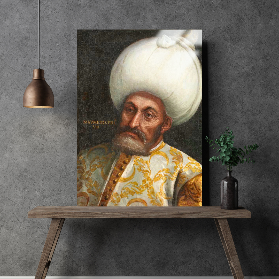 Sultan 1. Mehmet Han - Paolo Veronese - Metal Poster & Tablo