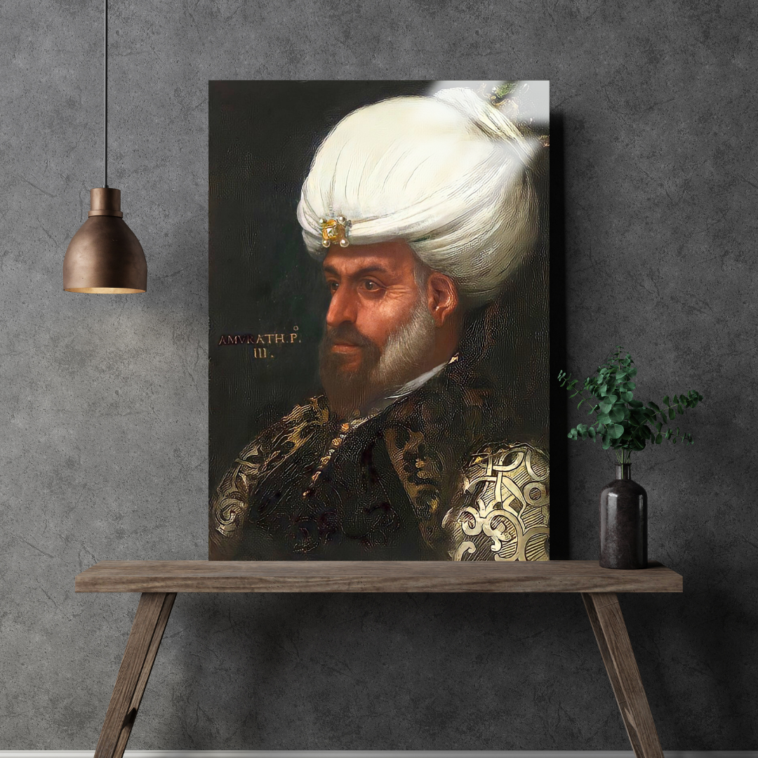 Sultan 1. Murat Han (Hüdavendigar) - Paolo Veronese - Metal Poster & Tablo