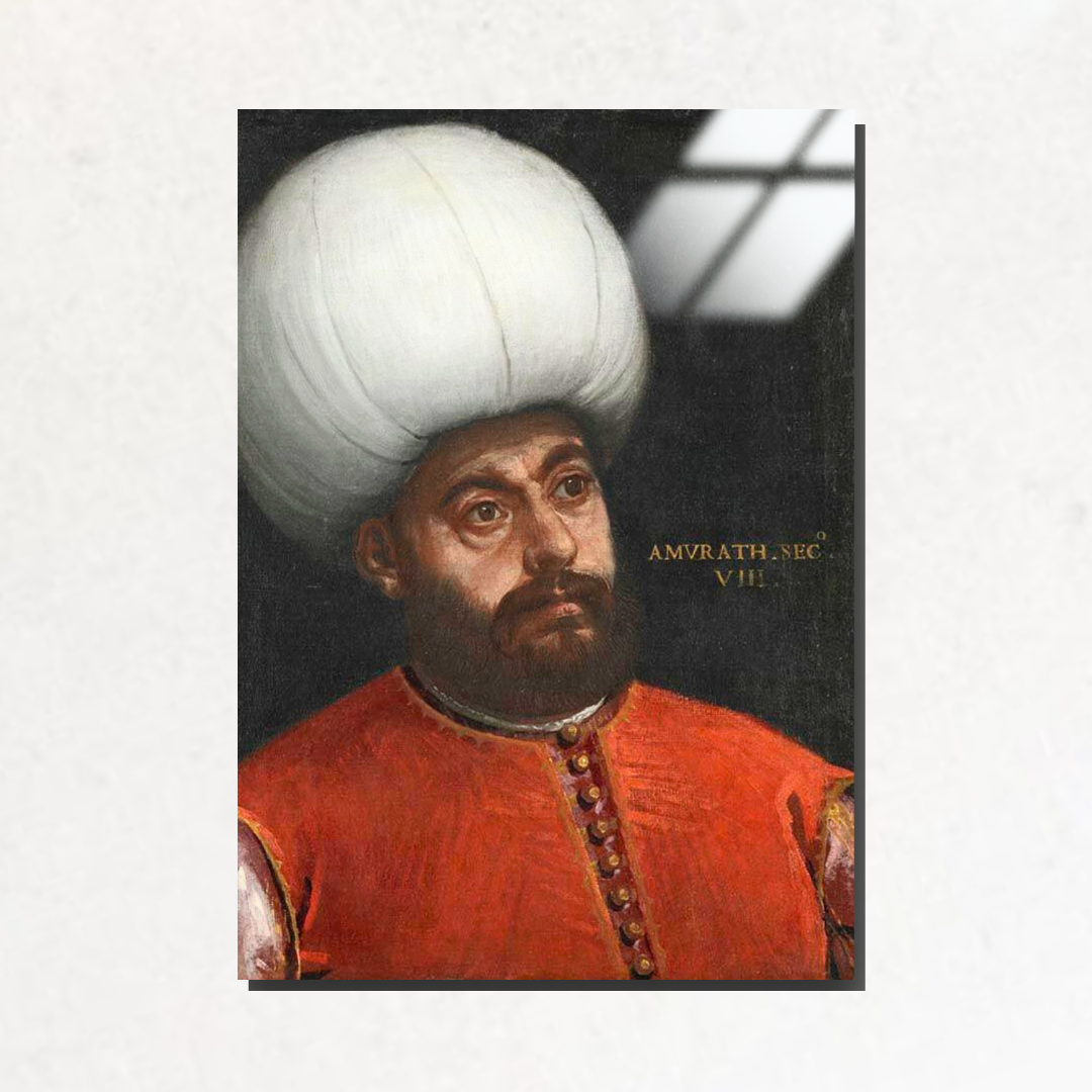 Sultan 2. Murat Han - Paolo Veronese - Metal Poster & Tablo