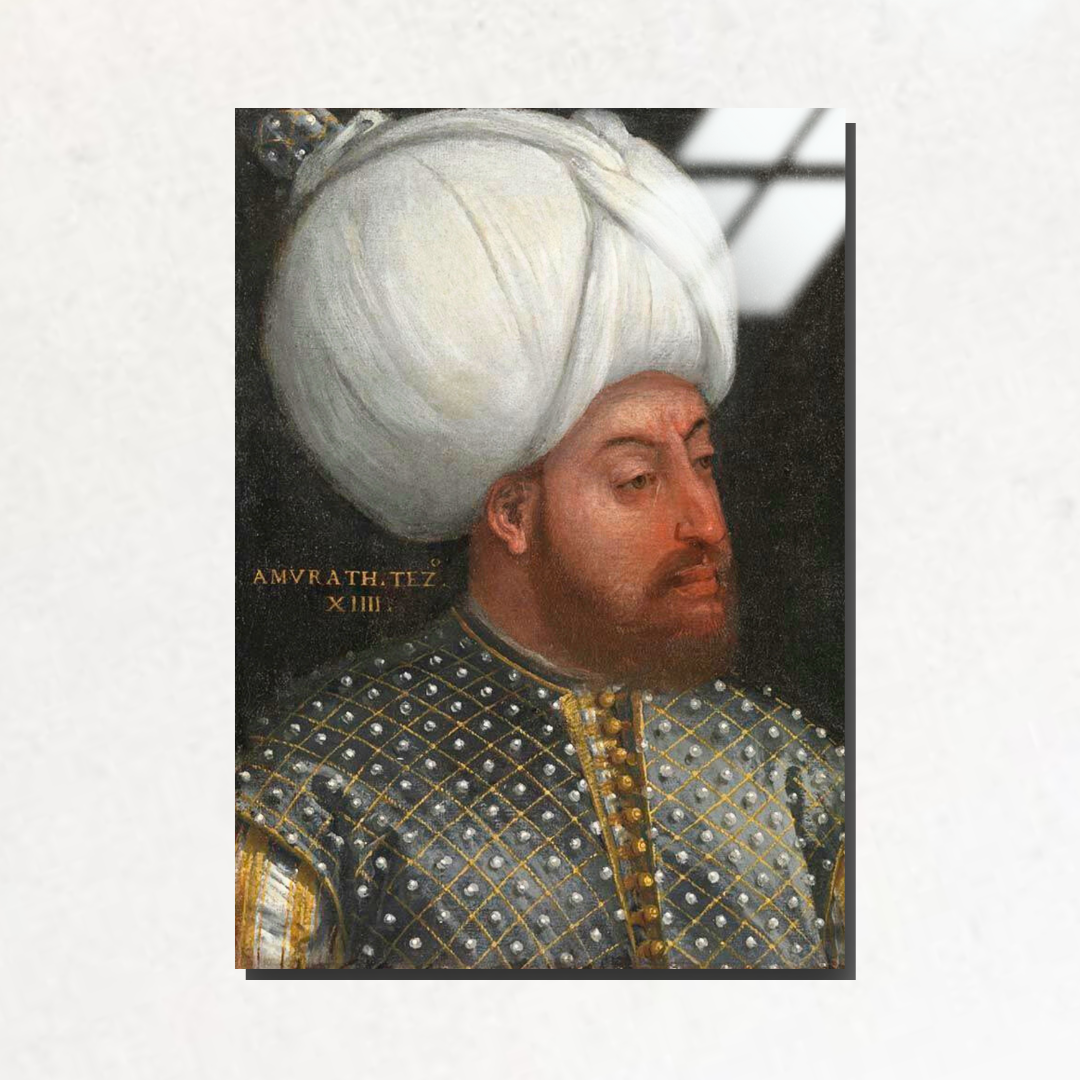Sultan 3.Murat Han - Paolo Veronese - Metal Poster & Tablo