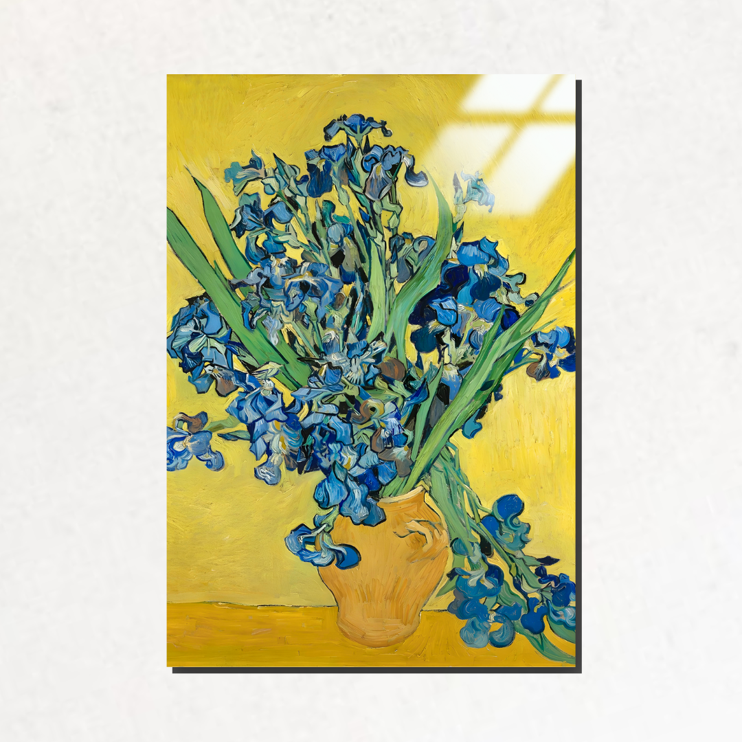 Süsenler (Irises) - Vincent van Gogh - Metal Poster & Tablo
