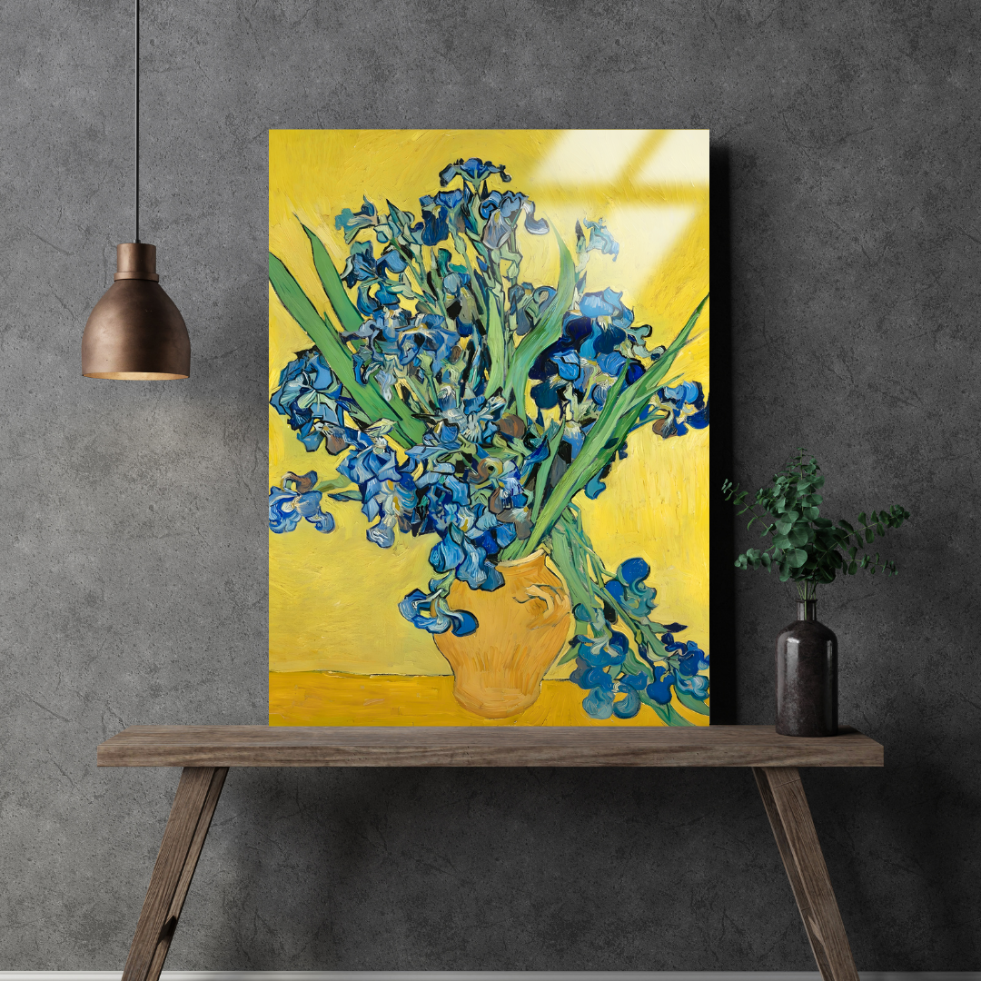 Süsenler (Irises) - Vincent van Gogh - Metal Poster & Tablo