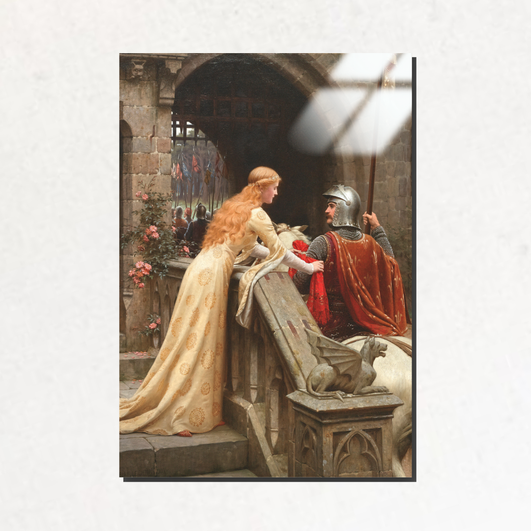 Tanrı Yolunu Açık Etsin (God Speed) - Edmund Blair Leighton - Metal Poster & Tablo
