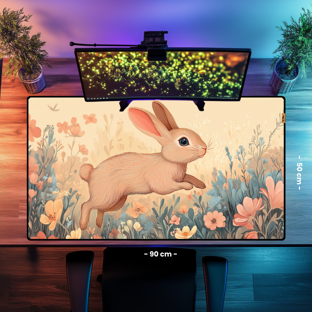 Tavşan - Mouse Pad & Masa Matı