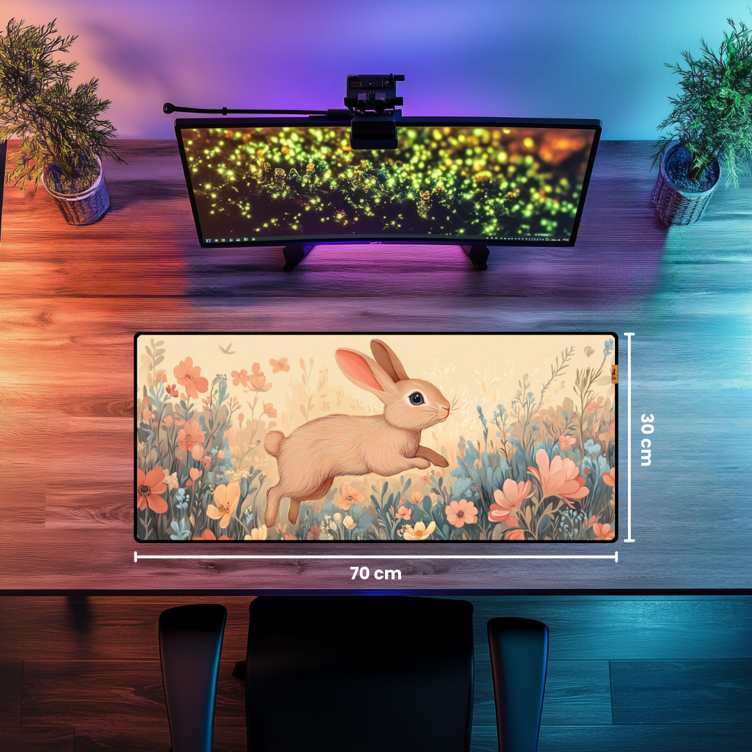 Tavşan - Mouse Pad & Masa Matı
