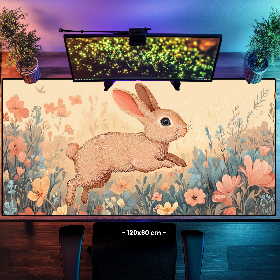 Tavşan - Mouse Pad & Masa Matı