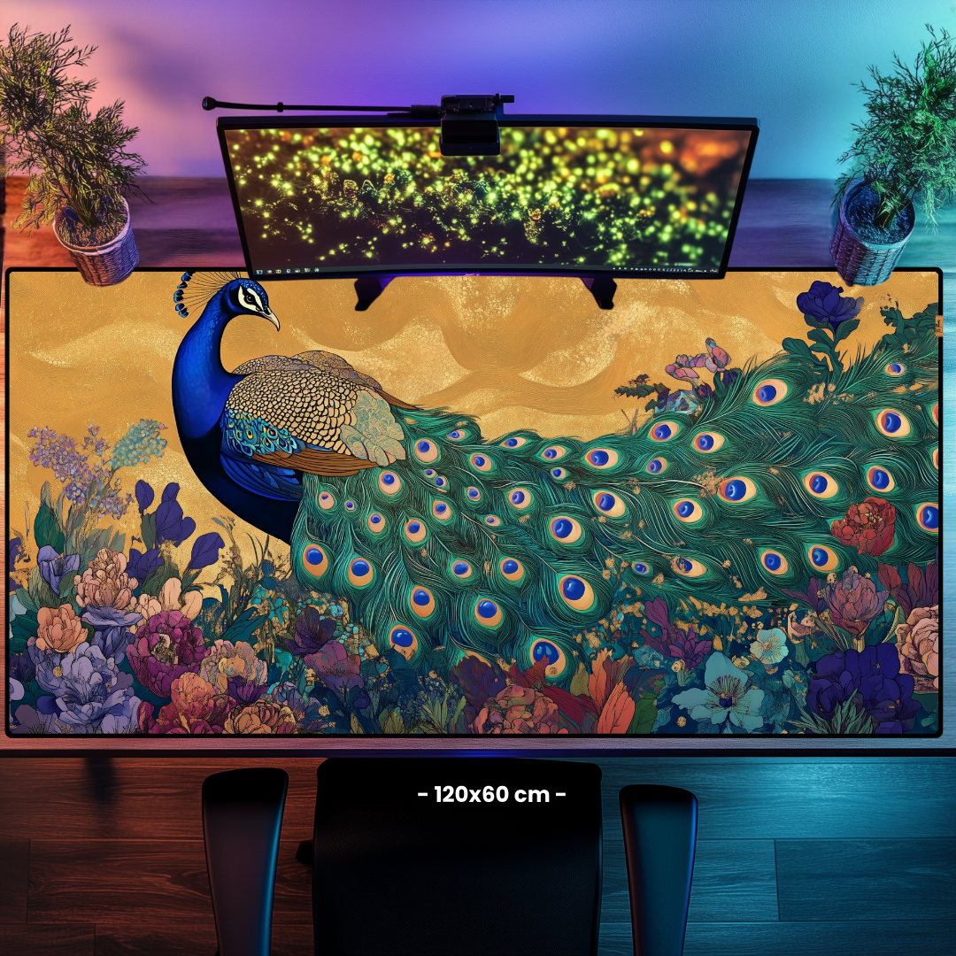 Tavus Kuşu - Mouse Pad & Masa Matı