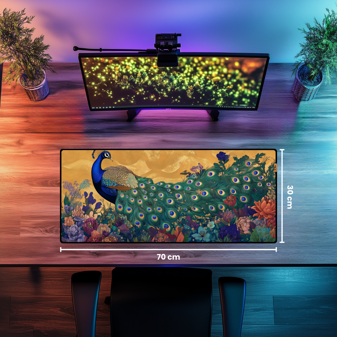 Tavus Kuşu - Mouse Pad & Masa Matı