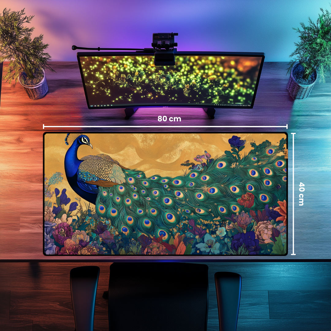 Tavus Kuşu - Mouse Pad & Masa Matı