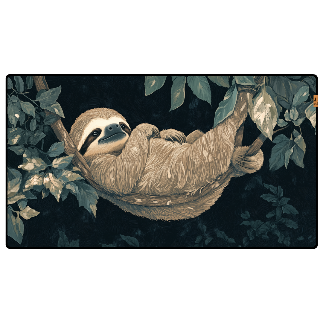 Tembel Hayvan - Mouse Pad & Masa Matı