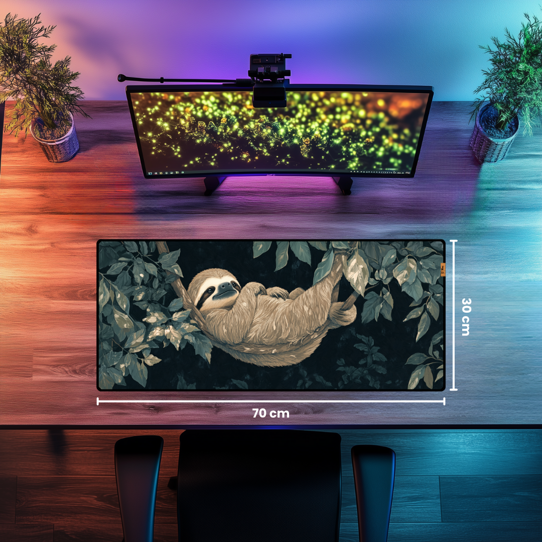 Tembel Hayvan - Mouse Pad & Masa Matı