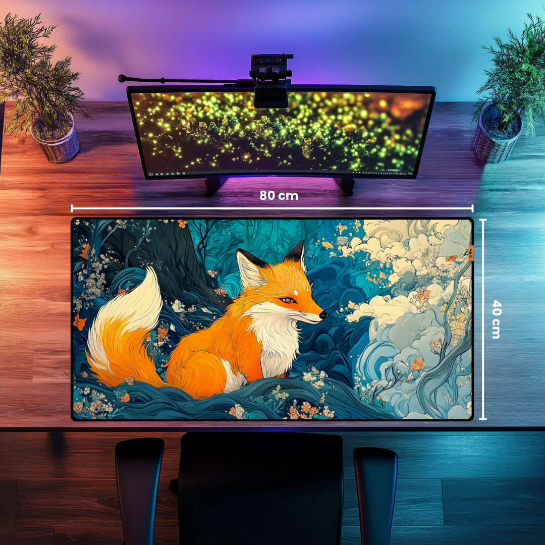 Tilki - Mouse Pad & Masa Matı