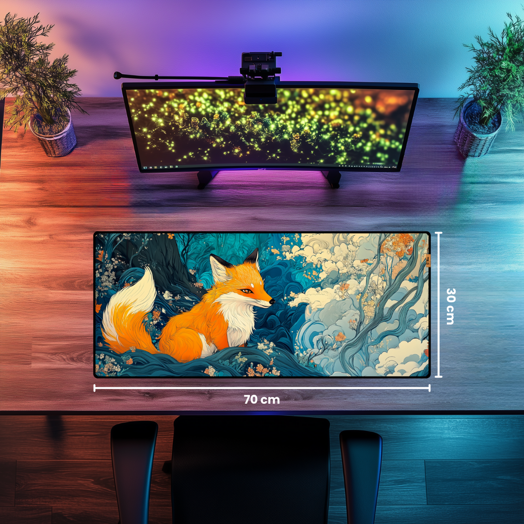Tilki - Mouse Pad & Masa Matı