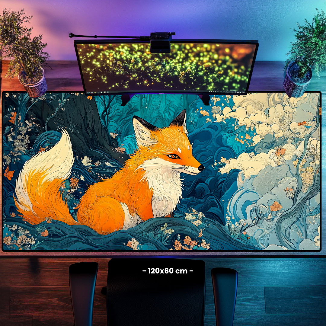 Tilki - Mouse Pad & Masa Matı