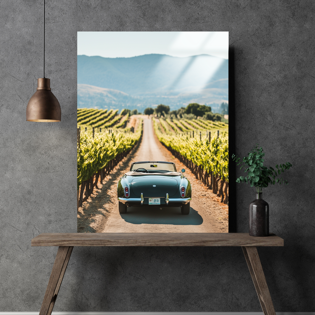 Vino Cruise - Metal Poster & Tablo