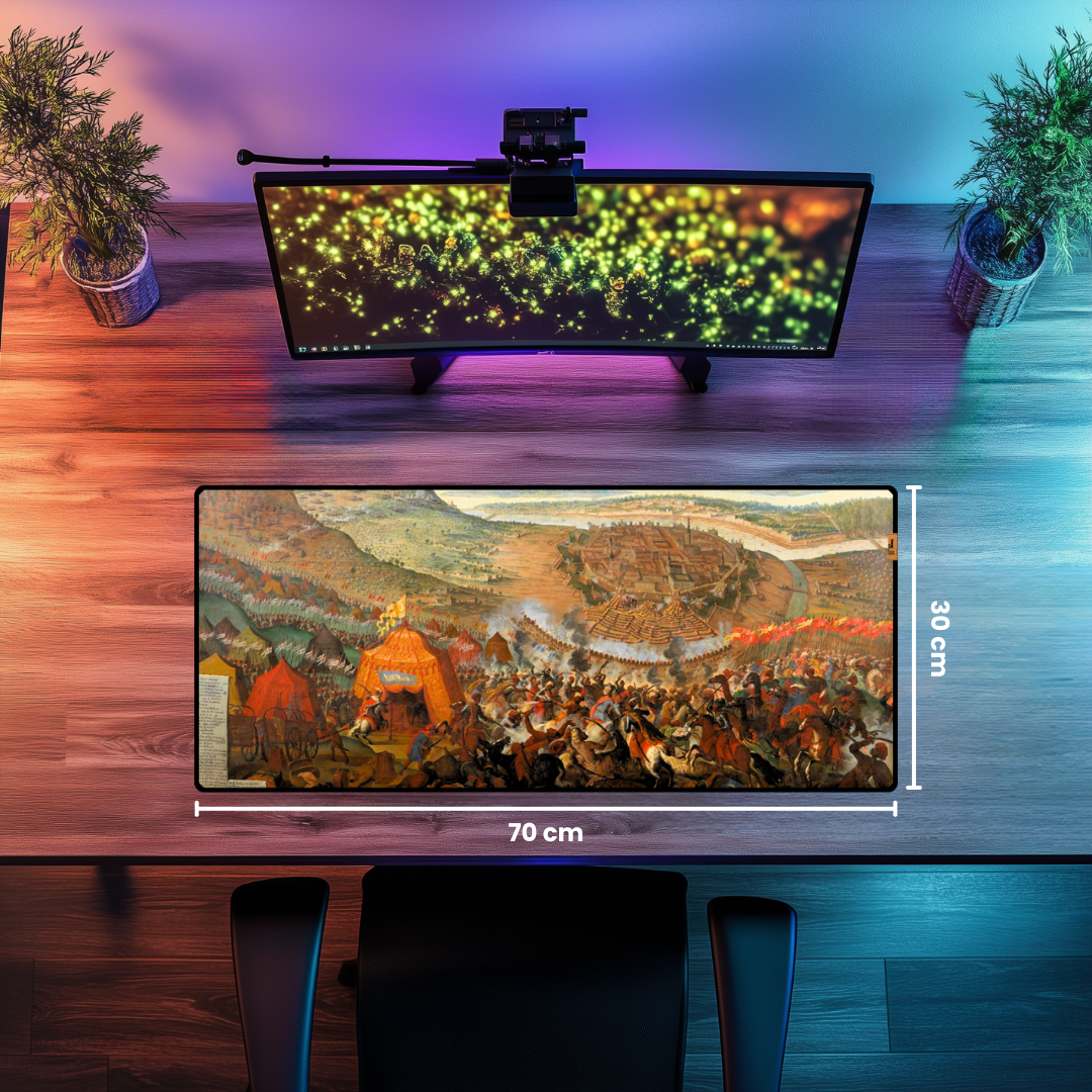 Viyana Kuşatması (The Relief of Vienna) - Frans Geffels - Mouse Pad & Masa Matı