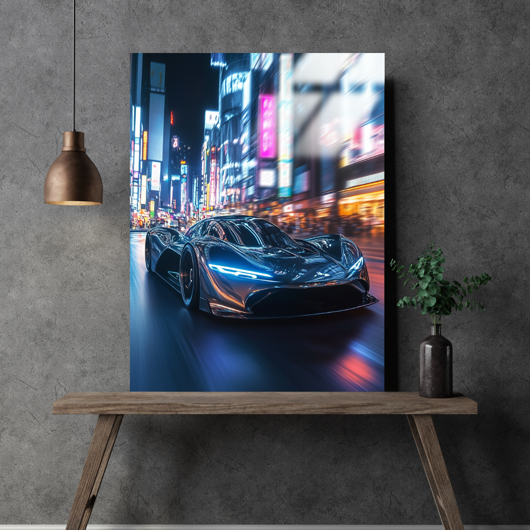 VoltRacer Z - Metal Poster & Tablo