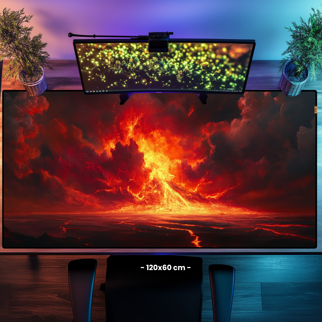 Yanardağ - Mouse Pad & Masa Matı