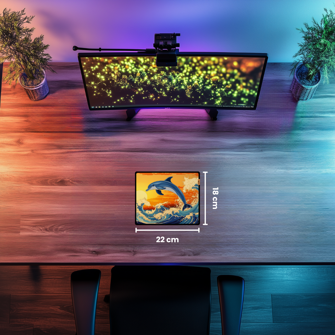 Yunus Balığı - Mouse Pad & Masa Matı
